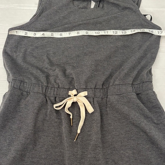 Doe & Rae Charcoal Sleeveless medium Romper - Picture 9 of 11